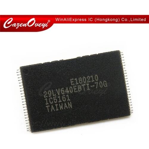 10pcs/lot MX29LV640EBTI-70G MX29LV640EBTI-70 TSOP-48 In Stock