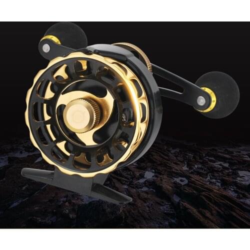 6+1 Bearings Raft Reel Ice Sea Fishing 3.6:1 Speed Ratio Lure Fish Reels Line Spool Fish Wheel Tackle Left and Right Hand X448G