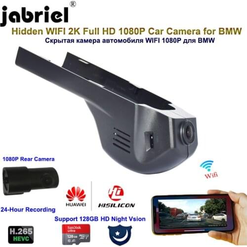 2K Full HD 1080P Dash Camera Wifi 24-H Car Recorder DVR for BMW X1 E84 320i e90 e91 e30 530i e60 f10 e39 e34 e36 x5 e70 e53 e87