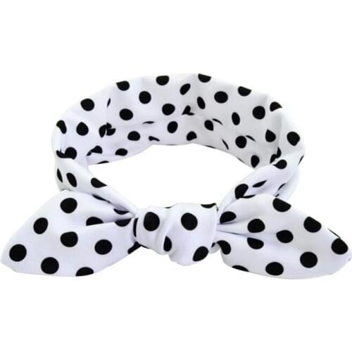 20Pcs/lot Floral Butterfly Bow Elastic Hair band Knot Headbands Children Headwear Baby Christmas birthday decorations