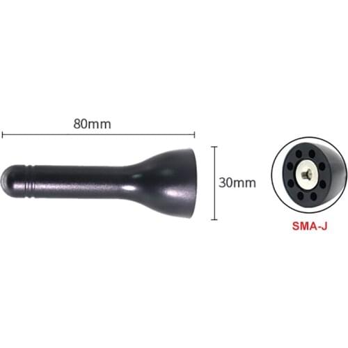 GSM/2.4G/433MHZ/LTE 4G cabinet Outdoor 5DBi waterproof and anti-theft 4G mushroom antenna SMA-J interface 80*30mm