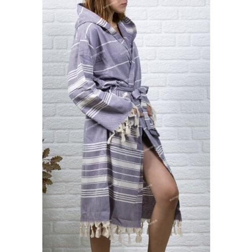 Evimerenk Mr And Mrs Peshtemal Bathrobe