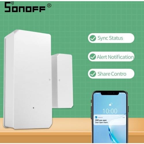 Itead Sonoff DW2 Door Window Sensor WiFi Wireless Sonoff Sensor/Detector Smart Home App Control Security Alarm System
