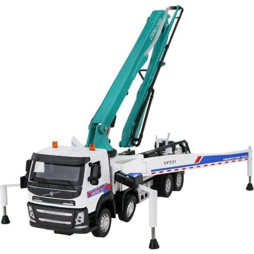 Best selling 1:50 concrete mixing truck alloy model,childrens educational audio and light toy car,free shipping