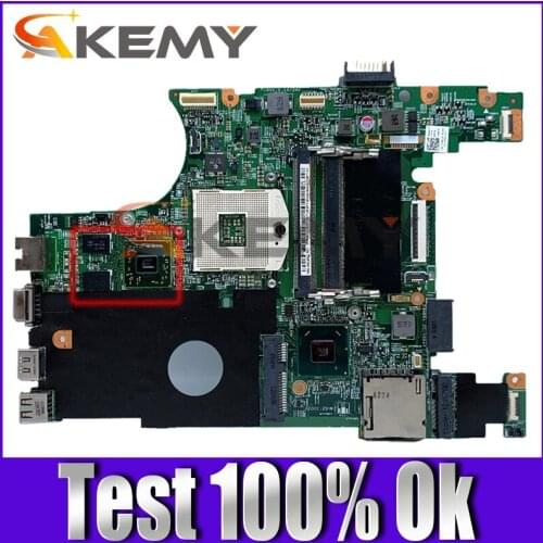 Laptop motherboard for DELL VOSTRO 1450 V1450 14R N4050 PC Mainboard HM65 01X1HJ Tested Send after passing the test