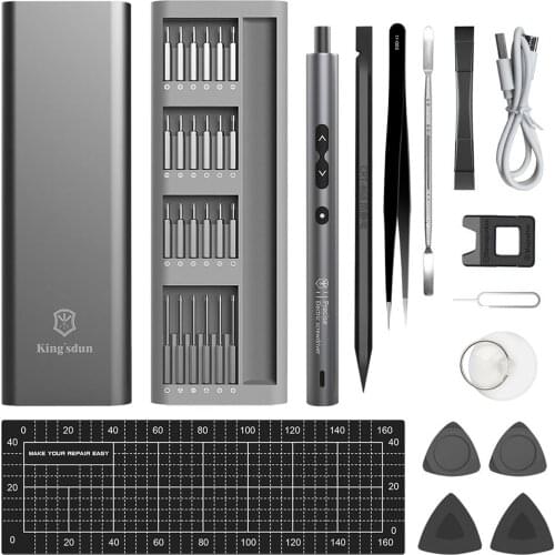 Mini Electric Screwdriver USB Charging Portable Screw Driver Cordless Power Screwdriver Drill Magnetic Screw Driver Repair Set