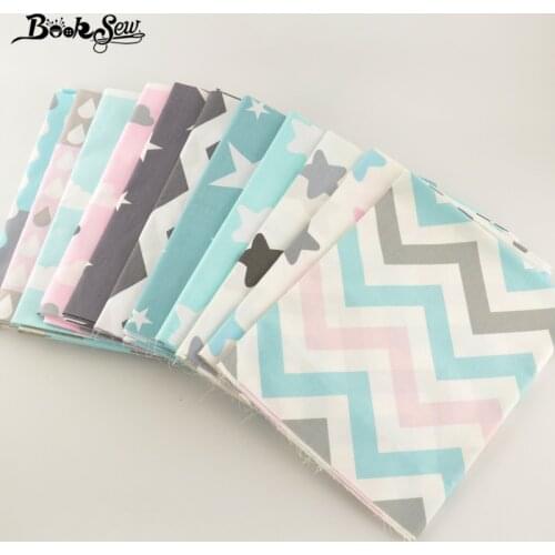 New arrivals 100% Cotton Fabric fabrics 12 designs bedding patchwork cloth for quilting tissu sewing diy material textile