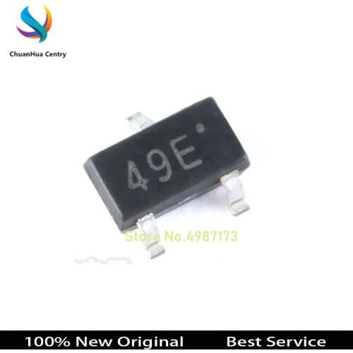 10 pcs/lot 49E SOT23 SS49E AH49E Hall Effect Sensor Switch Hall Element New and Original In Stock