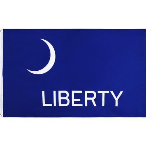Hanging 90x150cm Fort Moultrie Liberty Flag 3 x 5