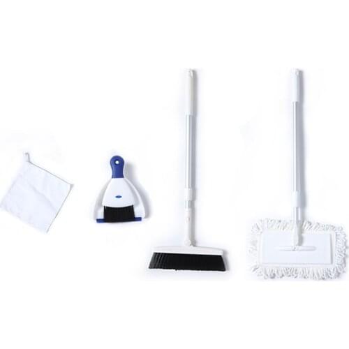 Montessori Practical Materials Sweeping and Cleaning Working Equipment Small Broom and Mop for Kids Early Educational Tools