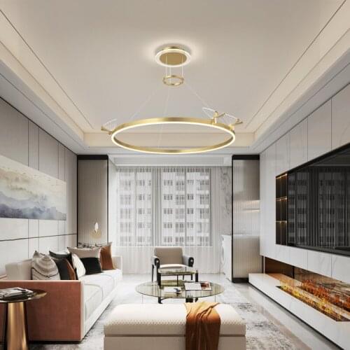 Two Different Shape Indoor Pendant Lamps Modern Minimalist LED Simple Style For Children Room Bedroom Kitchen Home Decoration