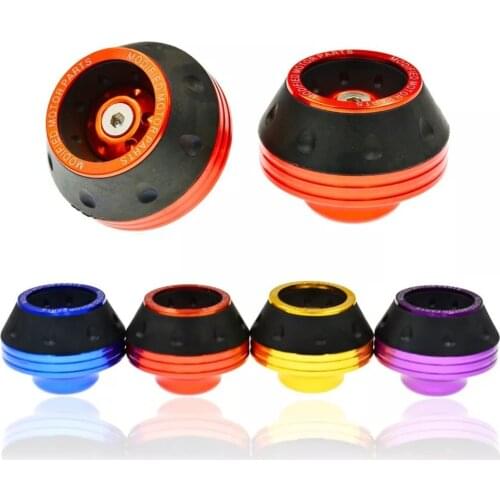 1Pc Wheel Protection Motorbike Crash Pad Colorful Protector Motorcycle Crash Protect Motocross Crash Pad Wheel Frame Slider Moto