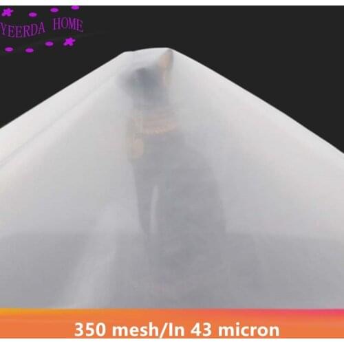 350 mesh/In 43 micron gauze water nylon filter mesh soya bean paint screen coffee wine net fabric industrial filter cloth
