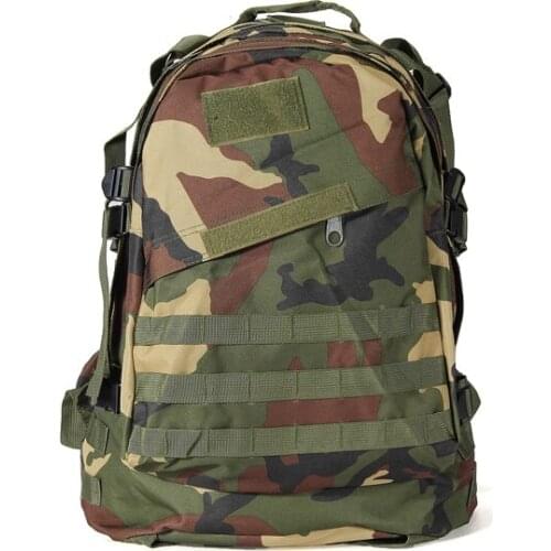 40L Outdoor Military Tactical Rucksack Backpack Hiking Camping Trekking Bag - Jungle camouflage