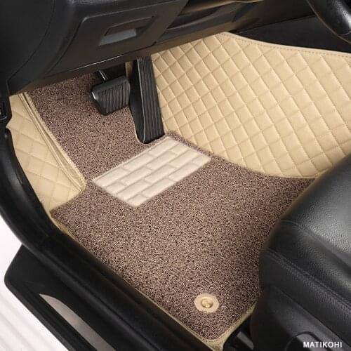 MATIKOHI Custom Car Floor Mats for Porsche Cayenne panamera Boxster Macan Cayman 718 911 car accessories styling foot mats