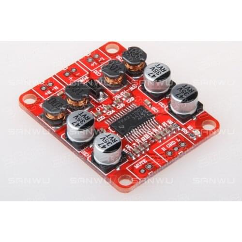DC12V 2A 15W+15W TPA3110 Two-channel stereo digital amplifier board