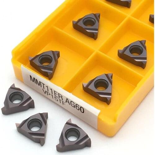 MMT 11ER AG60 VP15TF threaded turning tool cutting tool carbide insert CNC lathe turning tool 11ER AG60 VP15TF