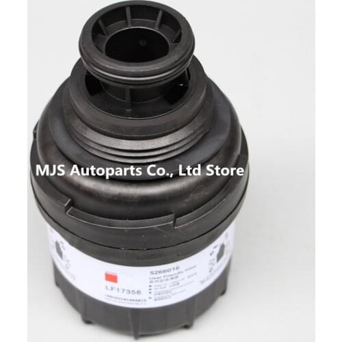 LF17356 Oil Filter For Cummins 5266016 ISF 2.8L For Foton Tunland 4X4 QSF 2.8L Engine Lubrication Fuel Water Separation Filter