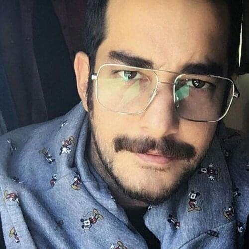 Men Retro Eyeglasses Metal Gold Eyewear Unisex Spectacle Frames Optical Sun Glasses Frame Clear Glasses Transparent Square Glass