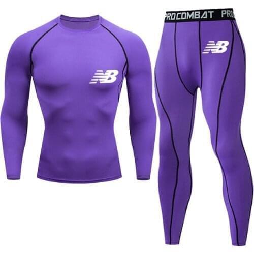 Mens Suit Running Jogging Sportswear Sports Training lashguad Tights Sportswear Mens Sportswear Gym Fitness Compression Uit