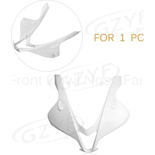 Unpainted Motorcycle Upper Front Cover Fairing Cowl Nose for Honda CBR 600RR CBR 600RR F5 2007 2008 2009 2010, ABS Plastic