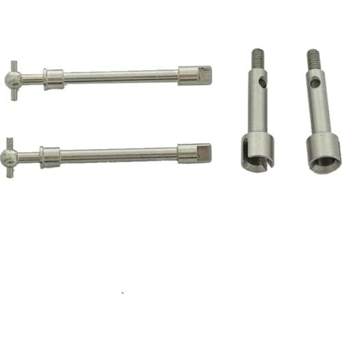 Hardened Steel Front Axle Drive Shaft CVD for Axial SCX24 90081 1/24 RC Crawler Car Upgrade Parts Accessories