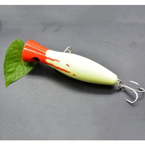3D Eyes Anti-Corrosion Bionic Plastic Fishing Bait 12CM/42G Artificial Popper High Quality Freshwater Fishing Lure Hard Bait