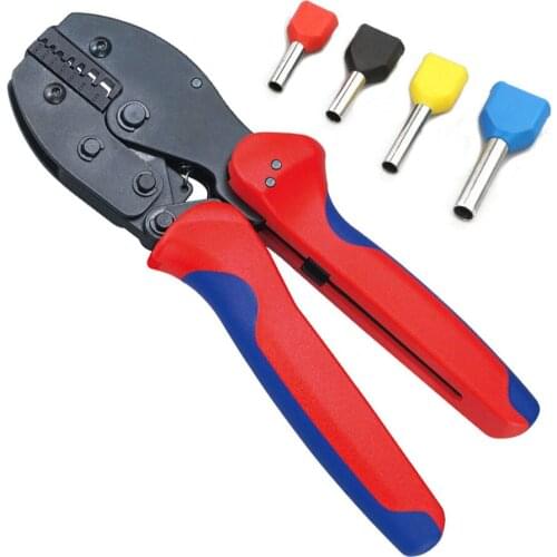 European W type crimping terminals tool ratchet Electrical Crimping Pliers professional power tools electrician pliers