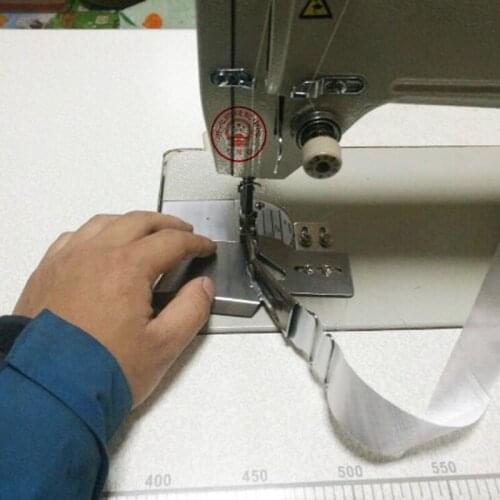 Sewing machine, hemming device, household sewing machine, multi-function four folding ring mouth, hemming barrel