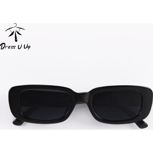 DRESSUUP Punk Sun Glasses Frame PC Lens Travel Sunglasses Retro Small Oval Sunglasses Women Brand Designer Frame Fashion