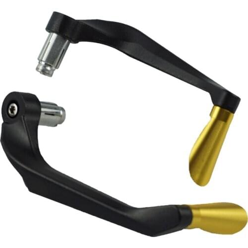 Universal 7/8" 22mm Brake Clutch Levers Protector Guard Motorcycle Handlebar For Honda Yamaha Kawasaki Suzuki