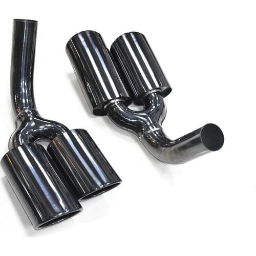 1 set Exhaust Pipe For Benz G500 G550 G Class 2016-2019 Car Exhaust Tip Stainless Steel Muffler Tip G63 Tailpipe