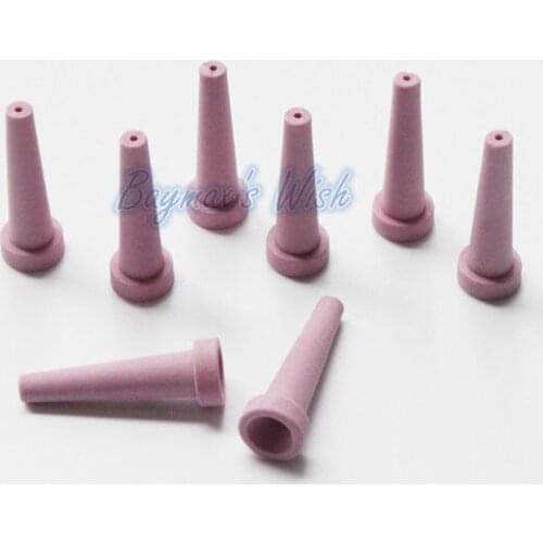 8pcs Ceramic Sandblasting Machine Blaster Pressure Tip Nozzle For Dental Lab