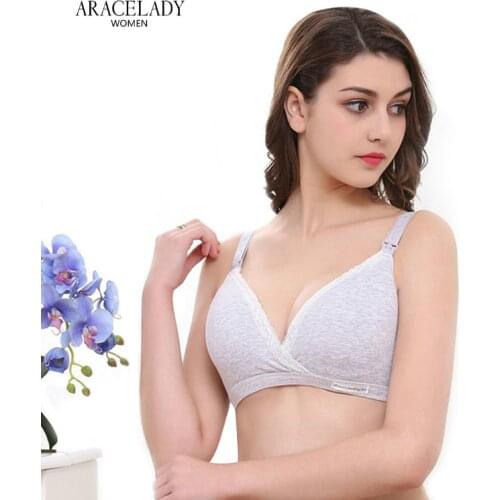 Official Quality Nursing Bras Cotton Breastfeeding Bra for Pregnancy Maternity Clothings for Feeding Underwear soutien gorge New