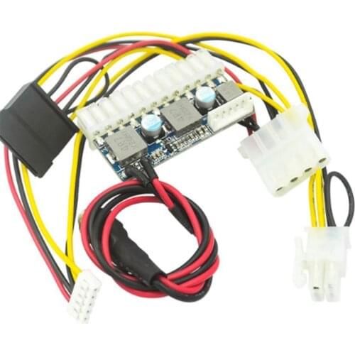 DC ATX 160W 24Pin Power Module Cable PICO-PSU DC-ATX Power Module Cable DC Plug For POS Machine Network Server Mini Computer