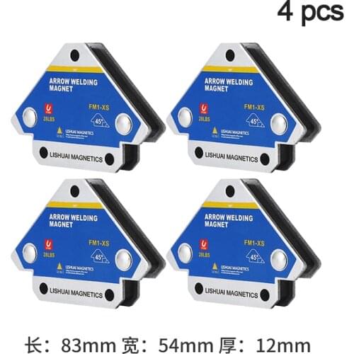 4PCS Weld Holders For Iron Welding Positioning Magnetic Welding Positioner Fixture Ferrite Holding Auxiliary Locator Tools