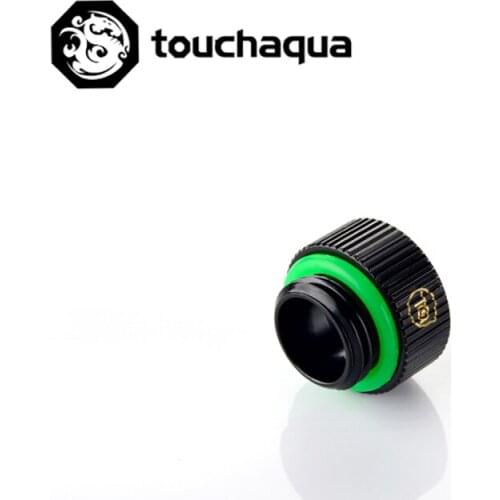 Touchaqua (Extend 7.5mm) Fitting G1/4'' M to F Extend Connect Adapter Increase 7.5mm Length Connector Water cooling kit fitting
