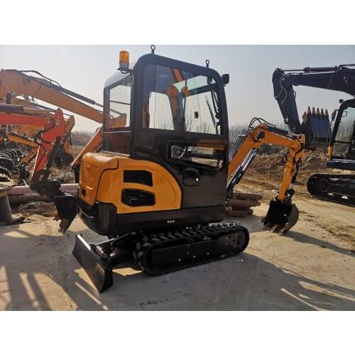 Chinese 1.8Ton Digger Small Crawler Excavator Garden Construction Building Machine