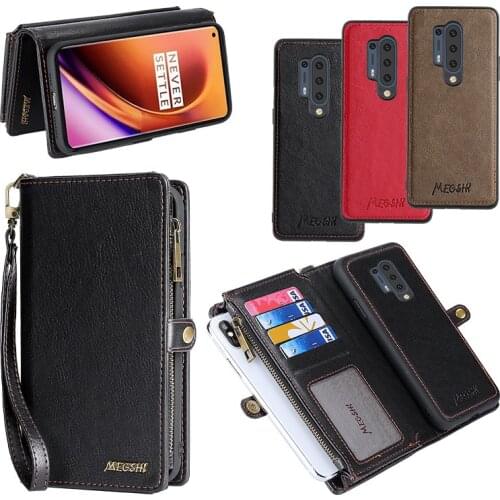 Wallet Leather All Inclusive Card Pocket Phone Case For Oneplus One Plus 8 7 7t Pro Oneplus7 Oneplus8 Pro