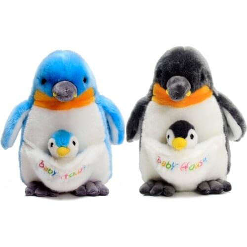 Cute Penguin Plush Toys Soft Animal Cartoon Stuffed Baby Appease Playmate Model Doll Kids Birthday Gifts Infants Bedroom Decor