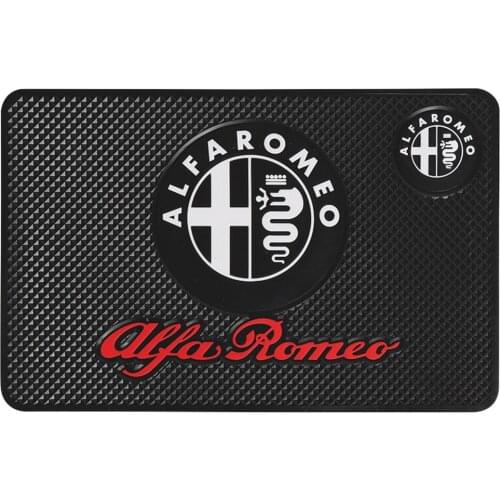Car Anti-Slip Mat Dashboard Sticky Pad Non-slip Mat Holder For Alfa Romeo Giulia Stelvio Accessories Car Styling