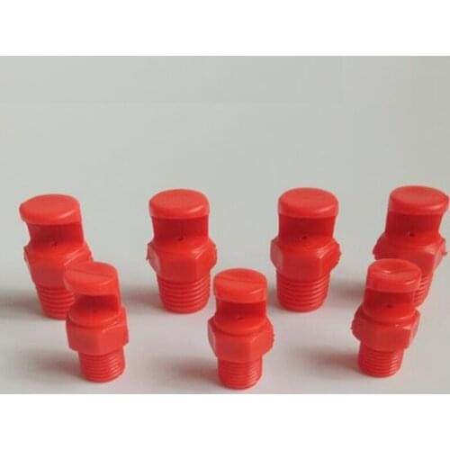 50pcs 1/8'' And 1/4'' Male Thread Misting Sprinkler High Quality Red Cute Duckbill Style 120 Degree Sector Irrigation Sprinkler