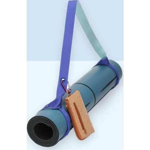 Yoga Mat Strap Anti-skidding Double-sided Thicker High Density Yoga Mat Sling Strap for Gym