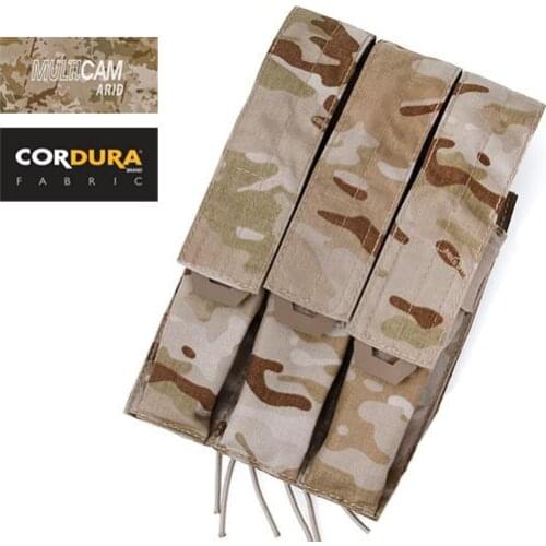 TMC Triple Kriss Vector Mag Pouch Multicam Arid MOLLE Magazine Pouch(SKU050765)