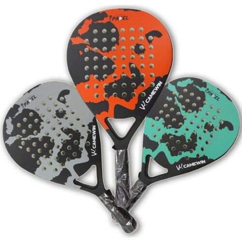 Mens Womens Professional Full Carbon Beach Tennis Paddle Racket Soft EVA Face Tennis Raqueta With Bag For Adult -40