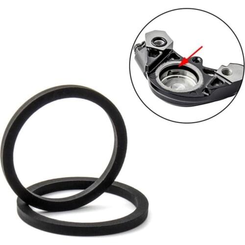 2Pcs/set Mountain Road Bike Disc Brake Caliper Sealing Ring O-ring Brake Piston Bicycle PE Wear-resistant Sealing Ring