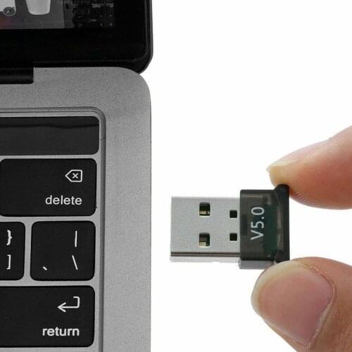 USB Bluetooth Adapters 5.0 USB Wireless Computer Adapter Audio Receiver Transmitter Dongles Laptop Earphone BLE Mini Sender