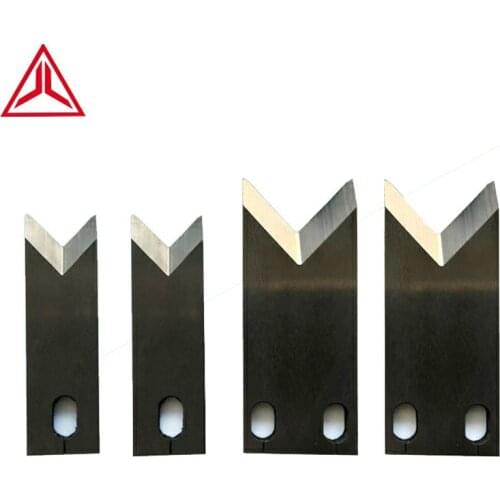 V Shaped Flat Shaped Knife Wire Stripping Machine Blades