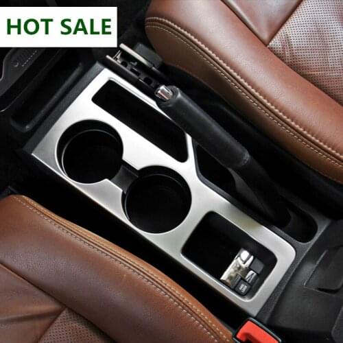 For Jeep Compass Inner Front Water Cup Holder & Storage Box Cover Trim 2011-2015 Car Accessories Interior Car Decor Car Trim