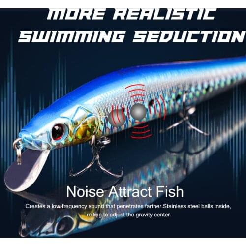 EIGHT CLAWS Minnow Jerkbait Fishing Lure 110F Floating Water 110mm 14.5g Hard Bait Crank Wobbler Casting Jig Swimbait Bass Bait